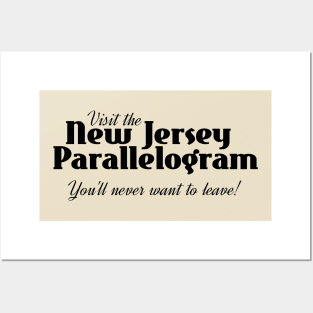 Visit the New Jersey Parallelogram! Posters and Art